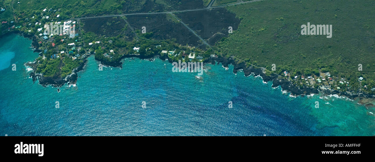 Hawaii big island kona aerial hi-res stock photography and images - Alamy