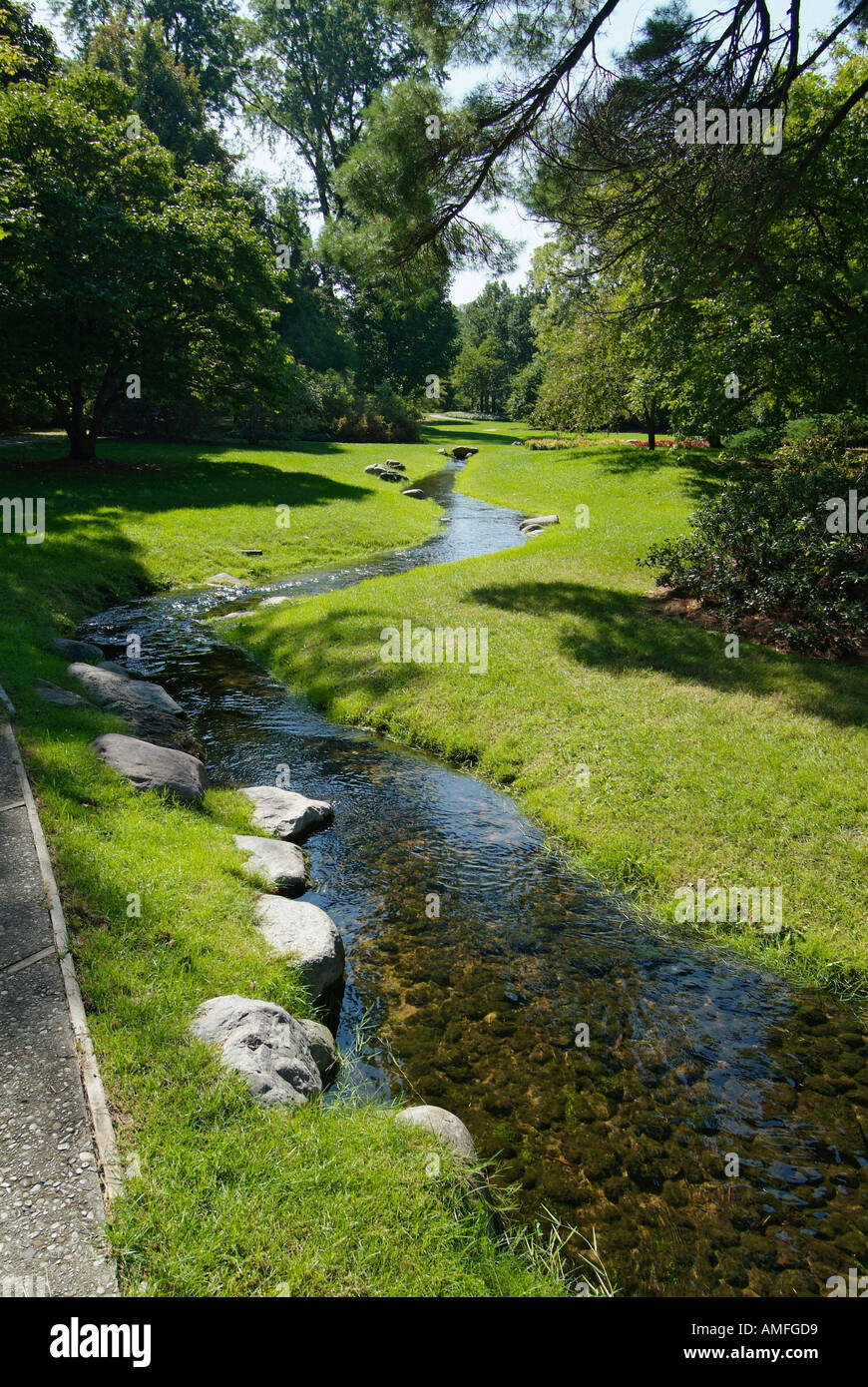 Dow Gardens Midland Michigan Stock Photo 4977880 Alamy