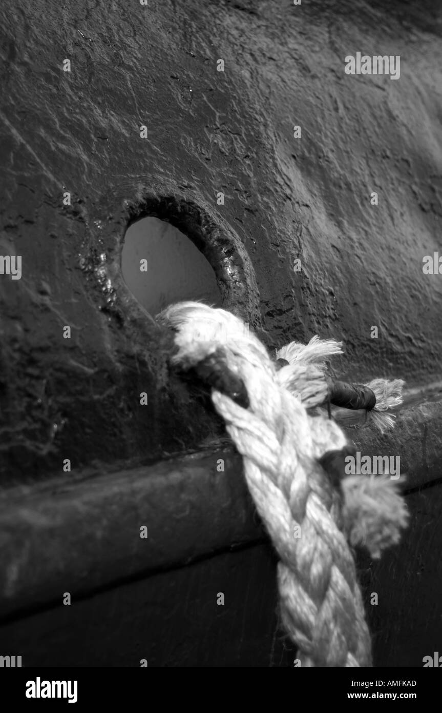 Trawlers and nets Black and White Stock Photos & Images - Alamy