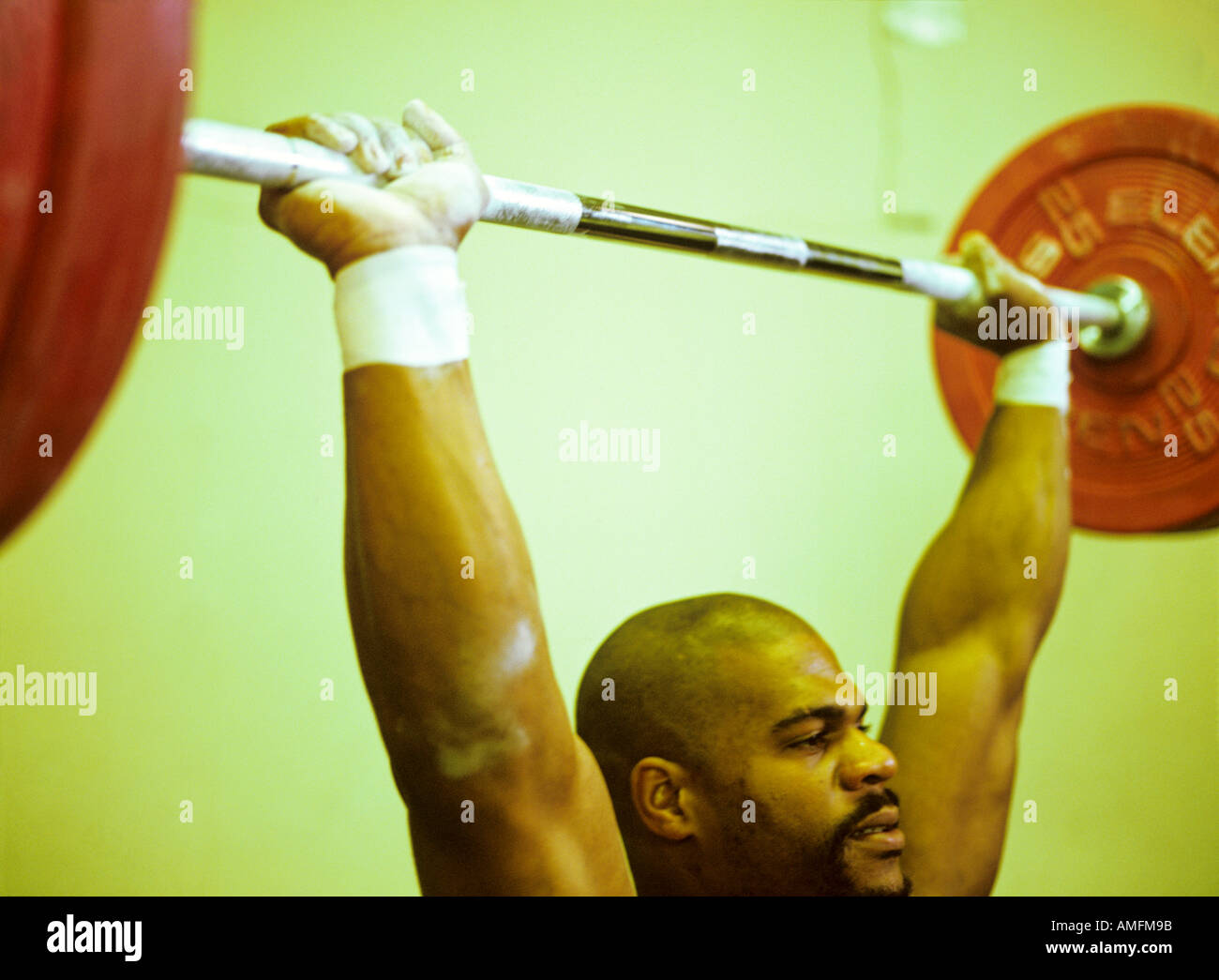 Weightlifter Stock Photo