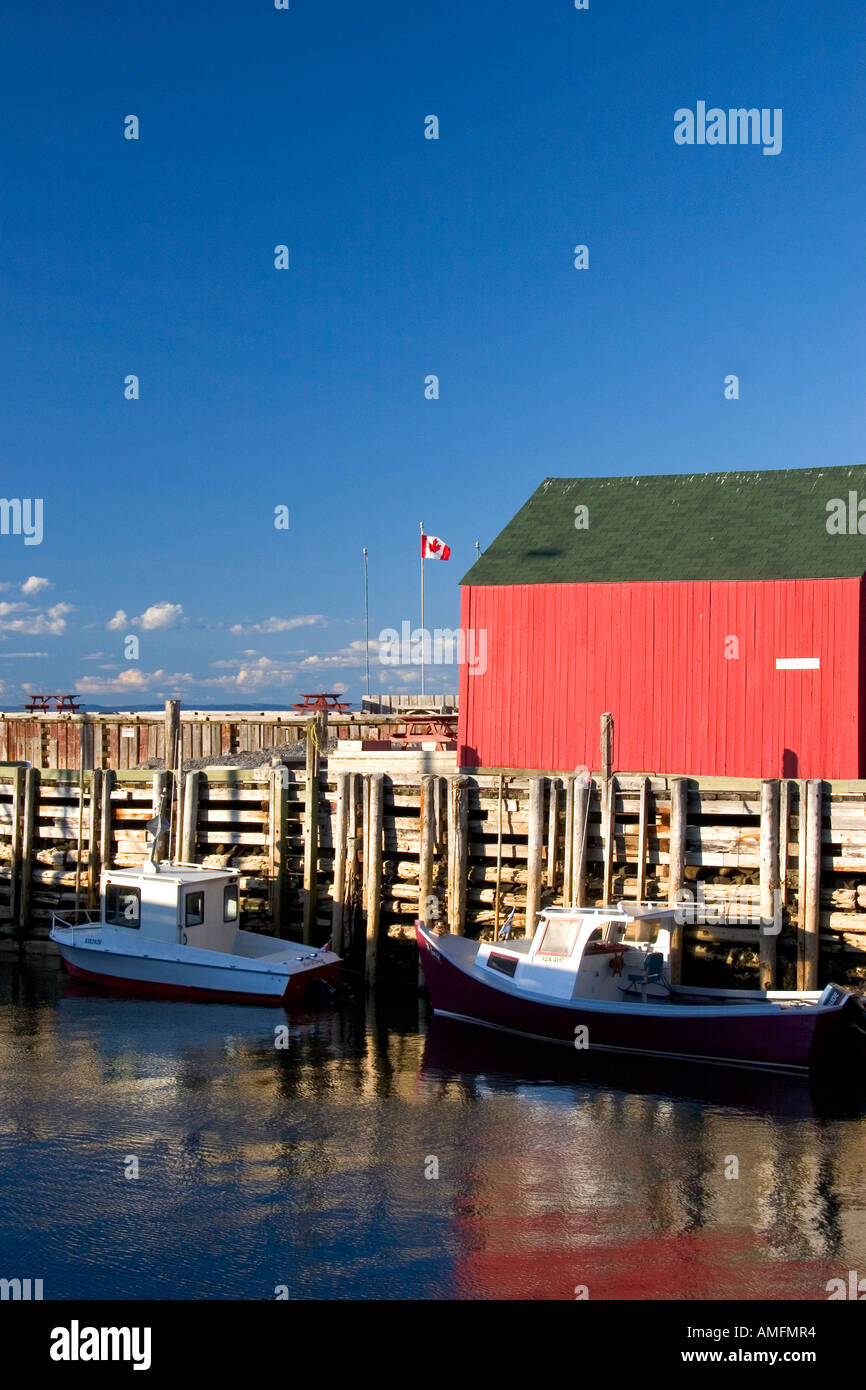 Halls Harbor, Nova Scotia, Canada Stock Photo Alamy