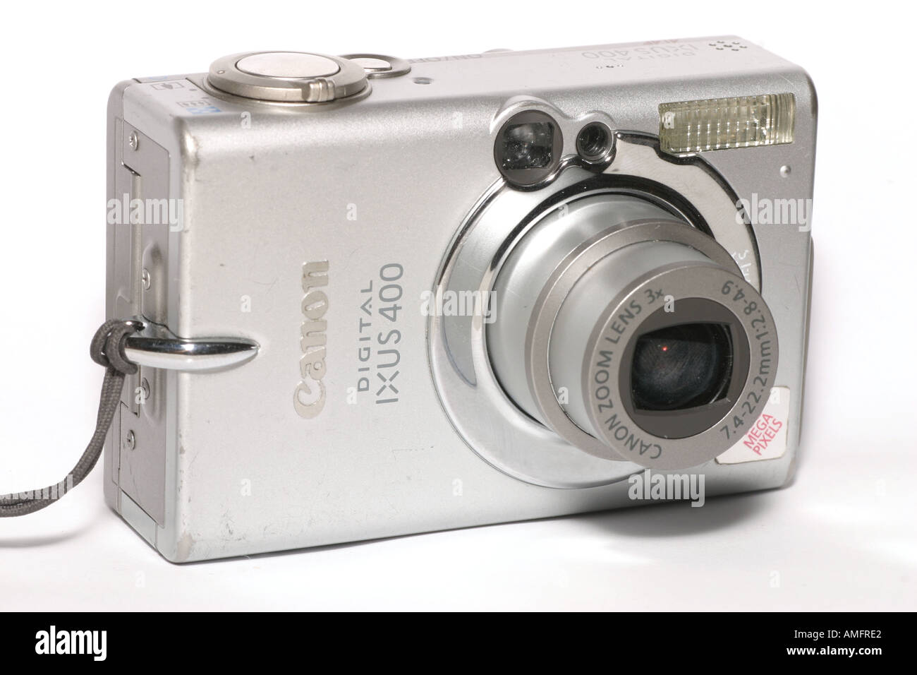 A Canon DIgital Ixus 400 compact digital camera with 4 Megapixels Stock Photo