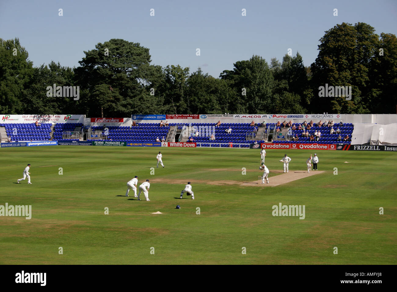 cricket sophia gardens hires stock photography and images