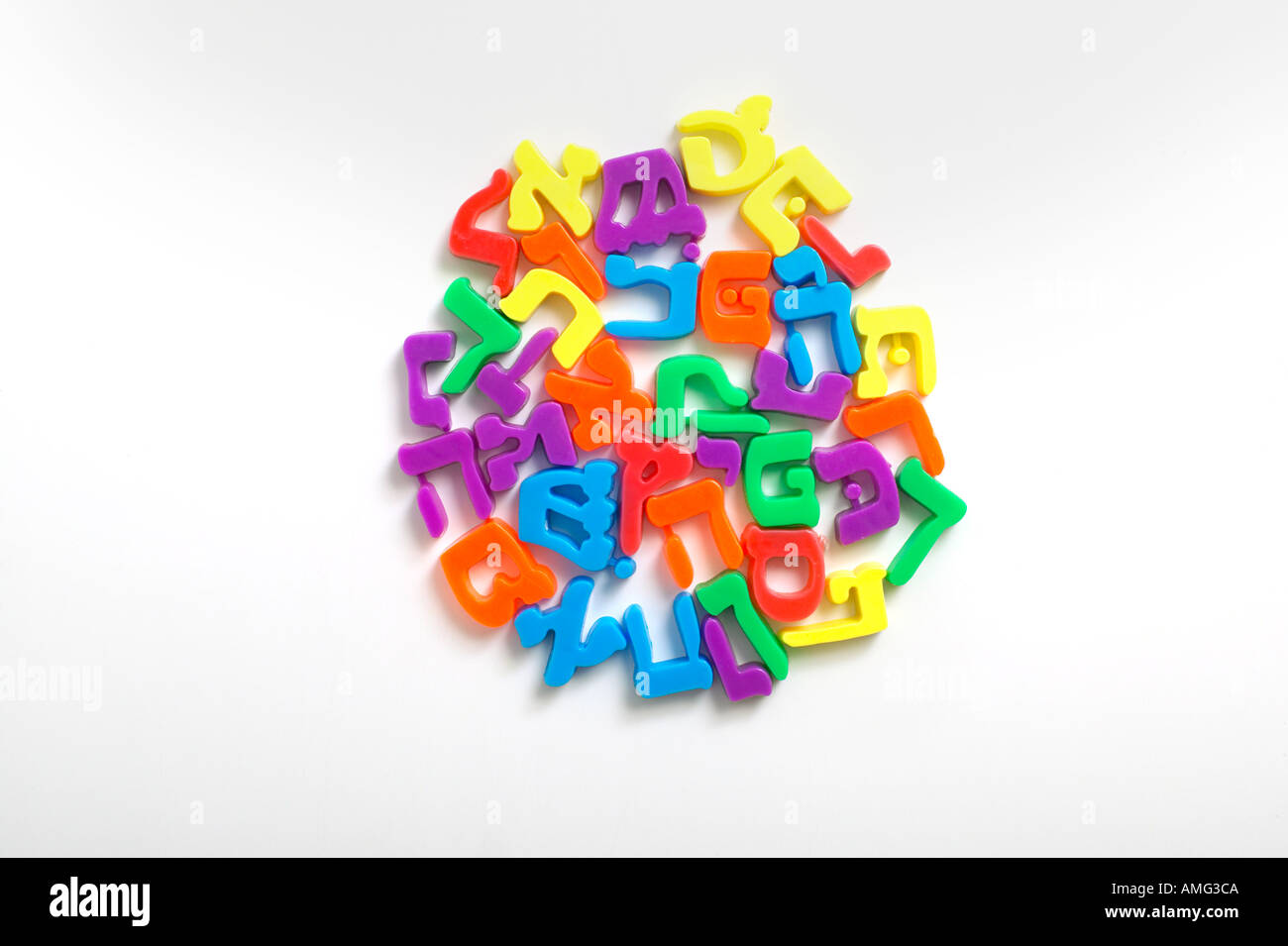 kids hebrew aleph bet fridge magnets forming a globe Stock Photo  Alamy