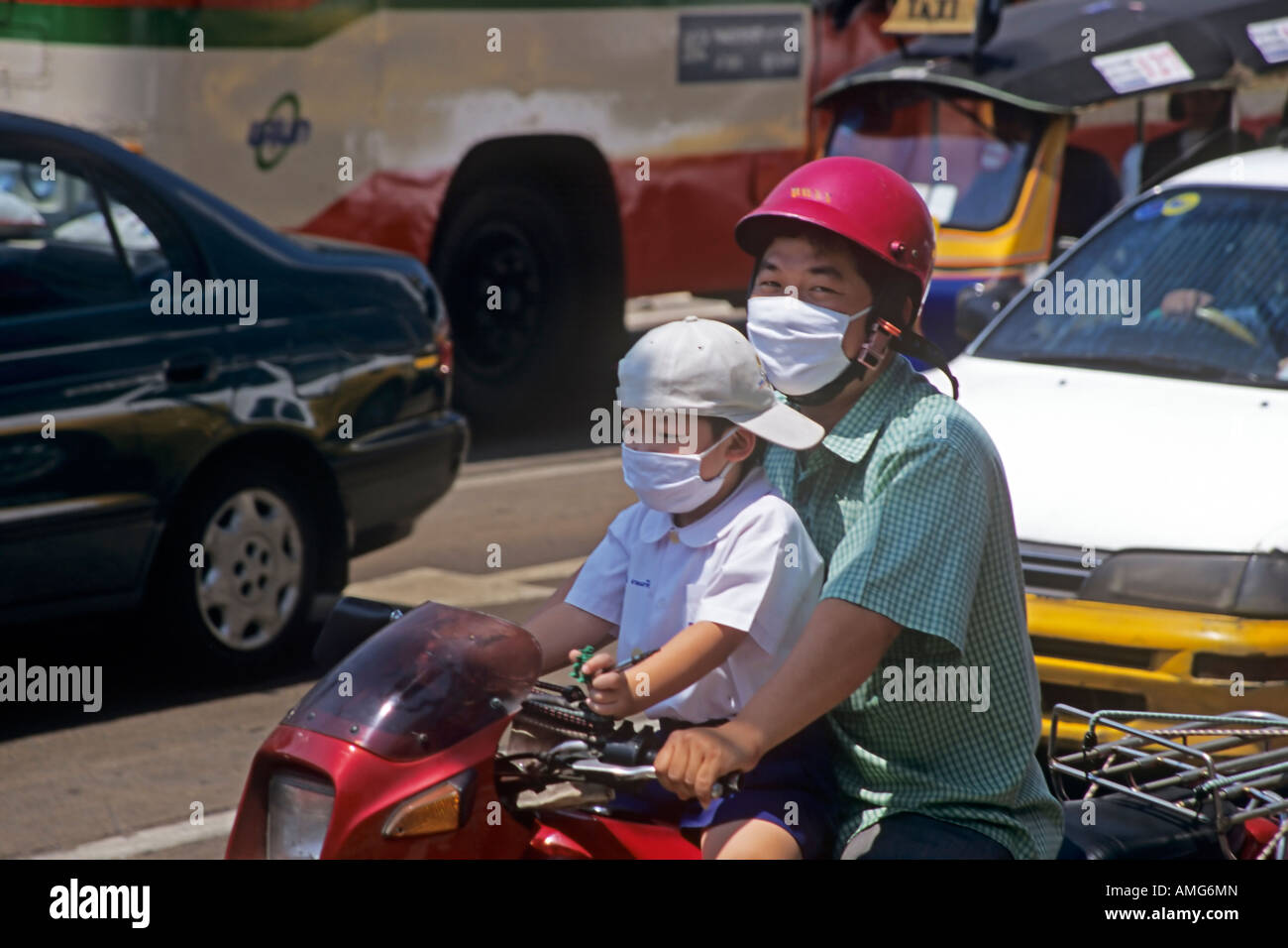 Motorcycle Bangkok Thailand Stock Photo Alamy