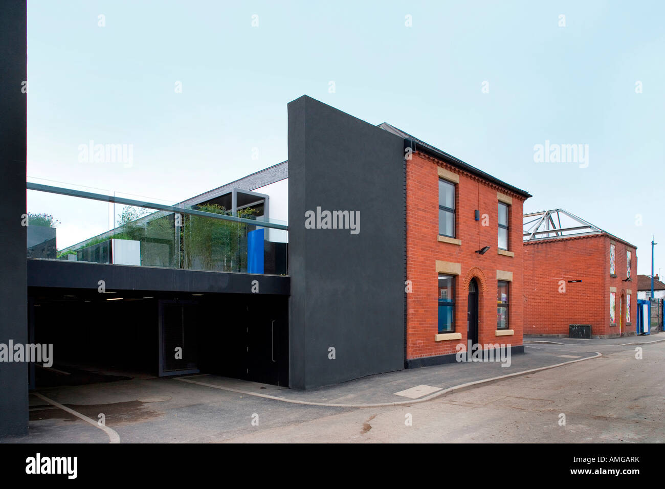 Chimney Pot Park, Salford, Manchester. Architect: Urban Splash Stock Photo