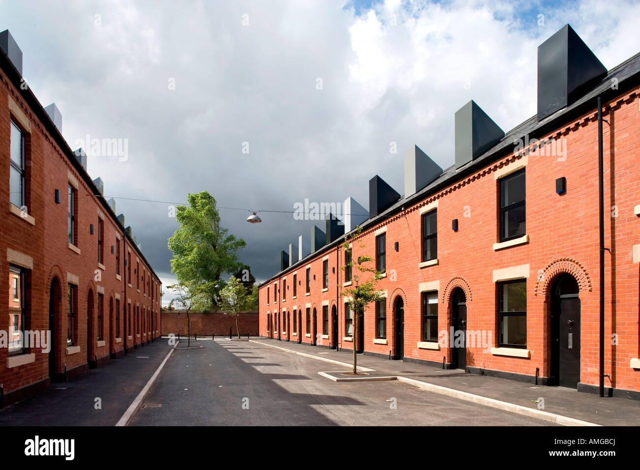 Chimney Pot Park, Salford, Manchester Urban Splash Stock Photo Alamy