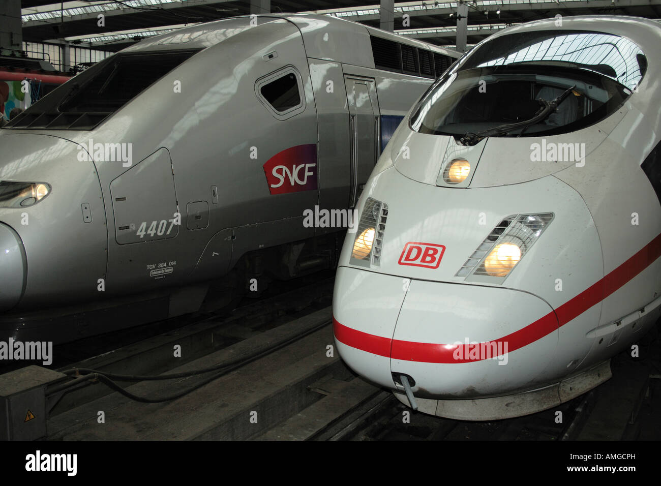 ICE Train And SNCF Train At The Train Station Munich Photo By Willy ice-train-and-sncf-train-at-the-train-station-munich-photo-by-willy