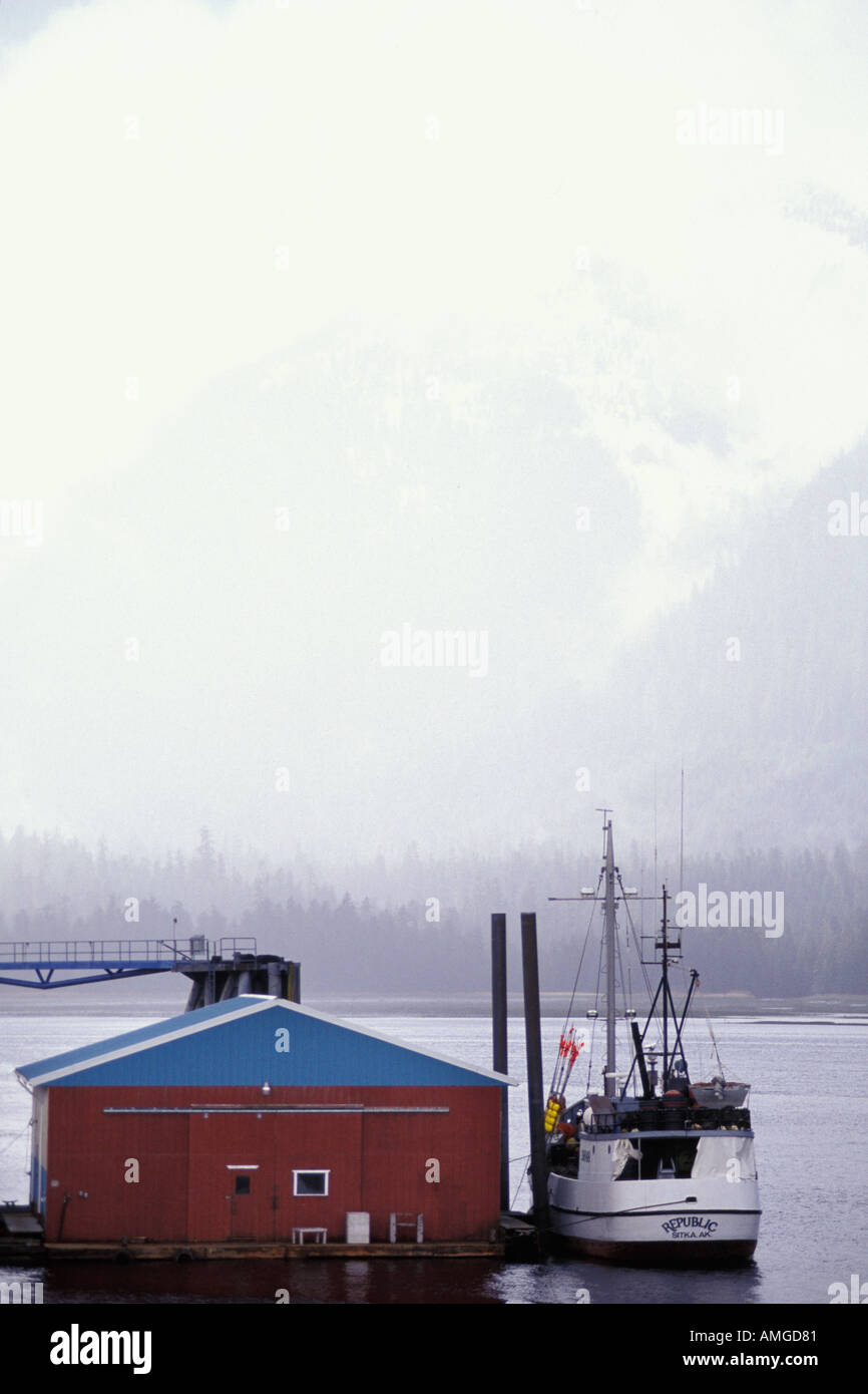 Alaska, Petersburg, Petersburg Harbor Stock Photo Alamy