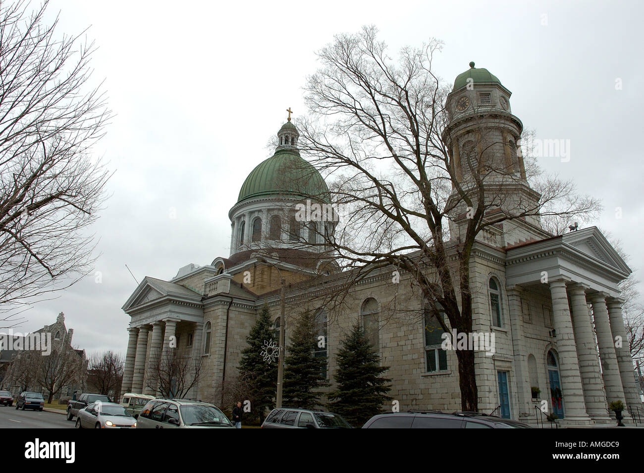 Kingston City Hall Canada in winter Canada Ontario Province North America Stock Photo