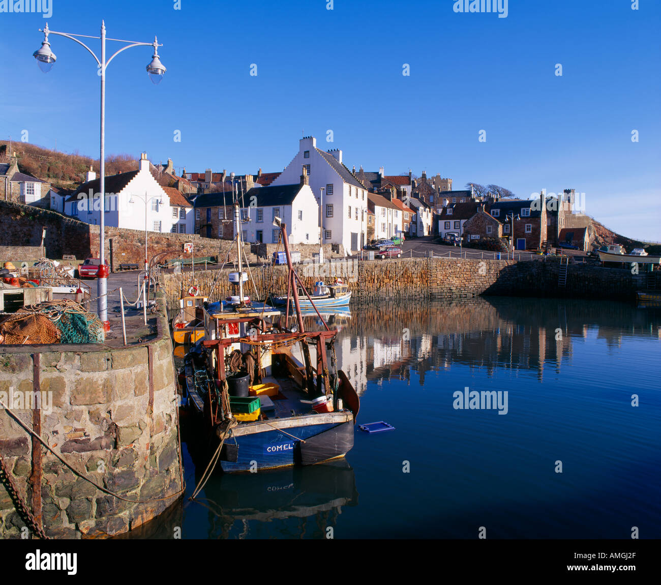 Crail harbour, East Neuk of Fife, Fife, Scotland, UK Stock Photo Alamy