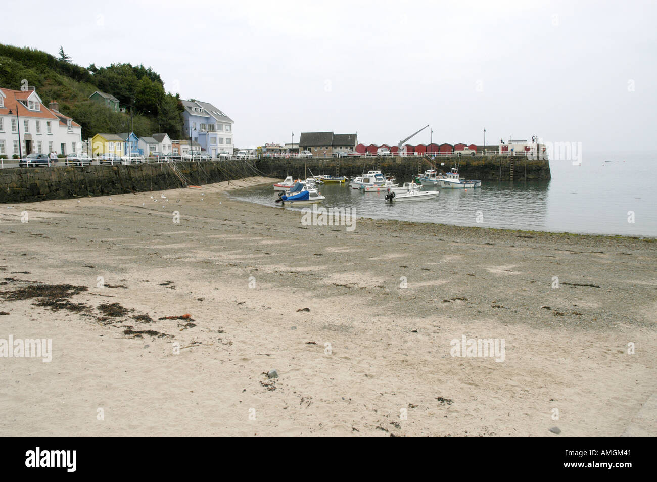 St Rozels Bay Rozel bay in channel islands hi-res stock photography and images - Alamy
