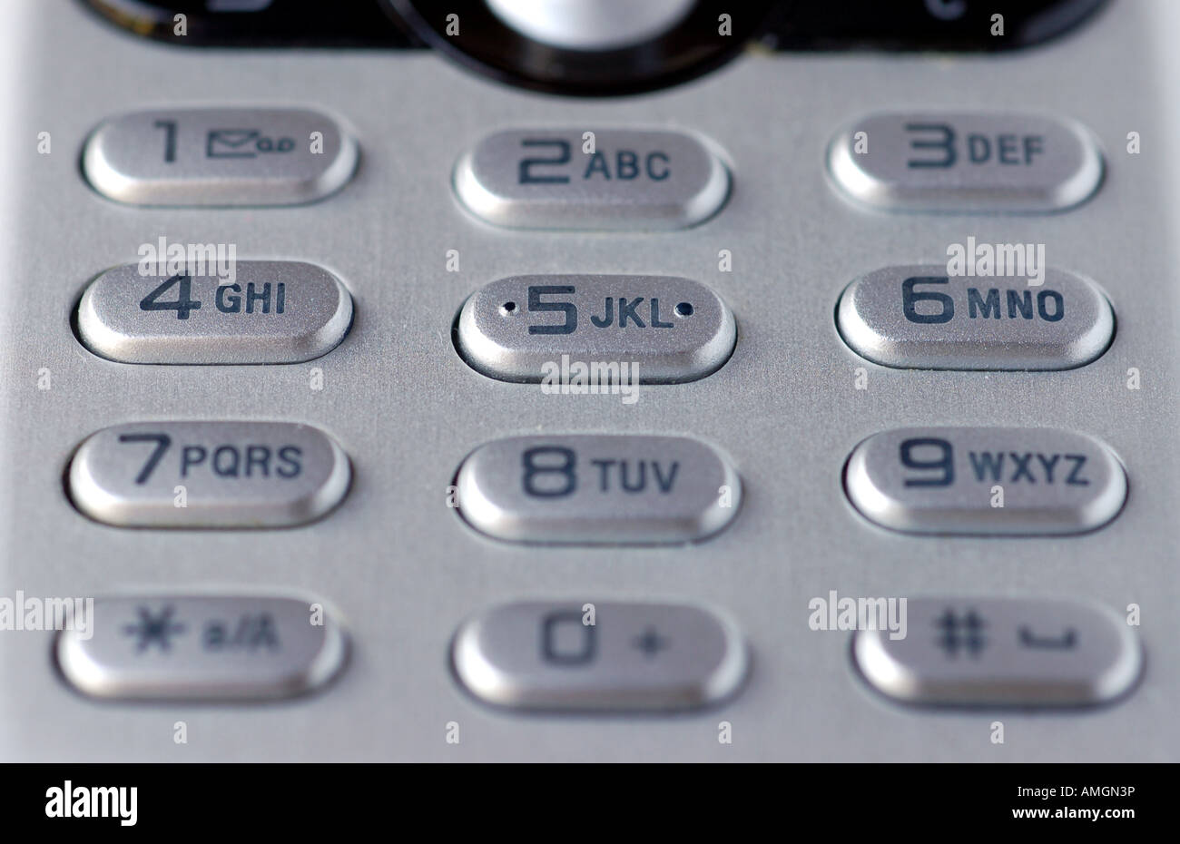 Generic mobile phone keypad Stock Photo Alamy