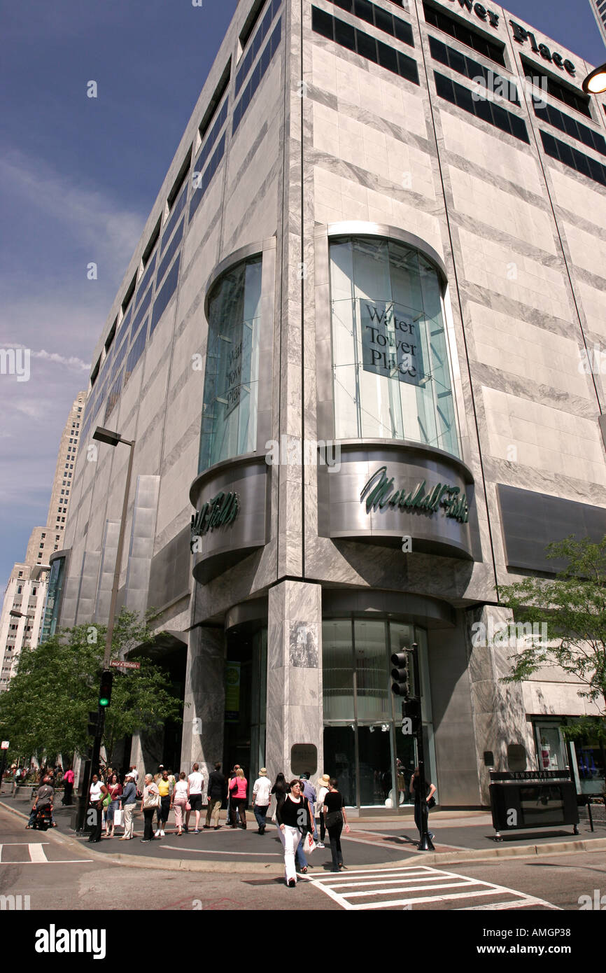 Marshall Fields store Water Tower Place North Michigan Avenue Chicago