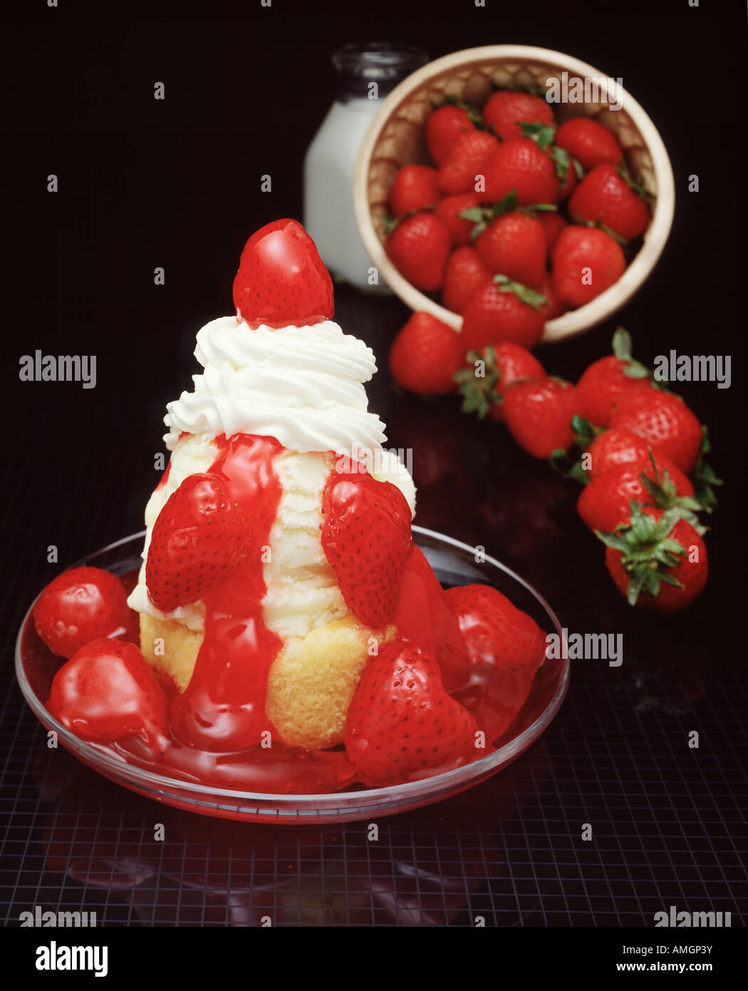 whipped topping fresh party holiday celebration dessert Stock Photo Alamy