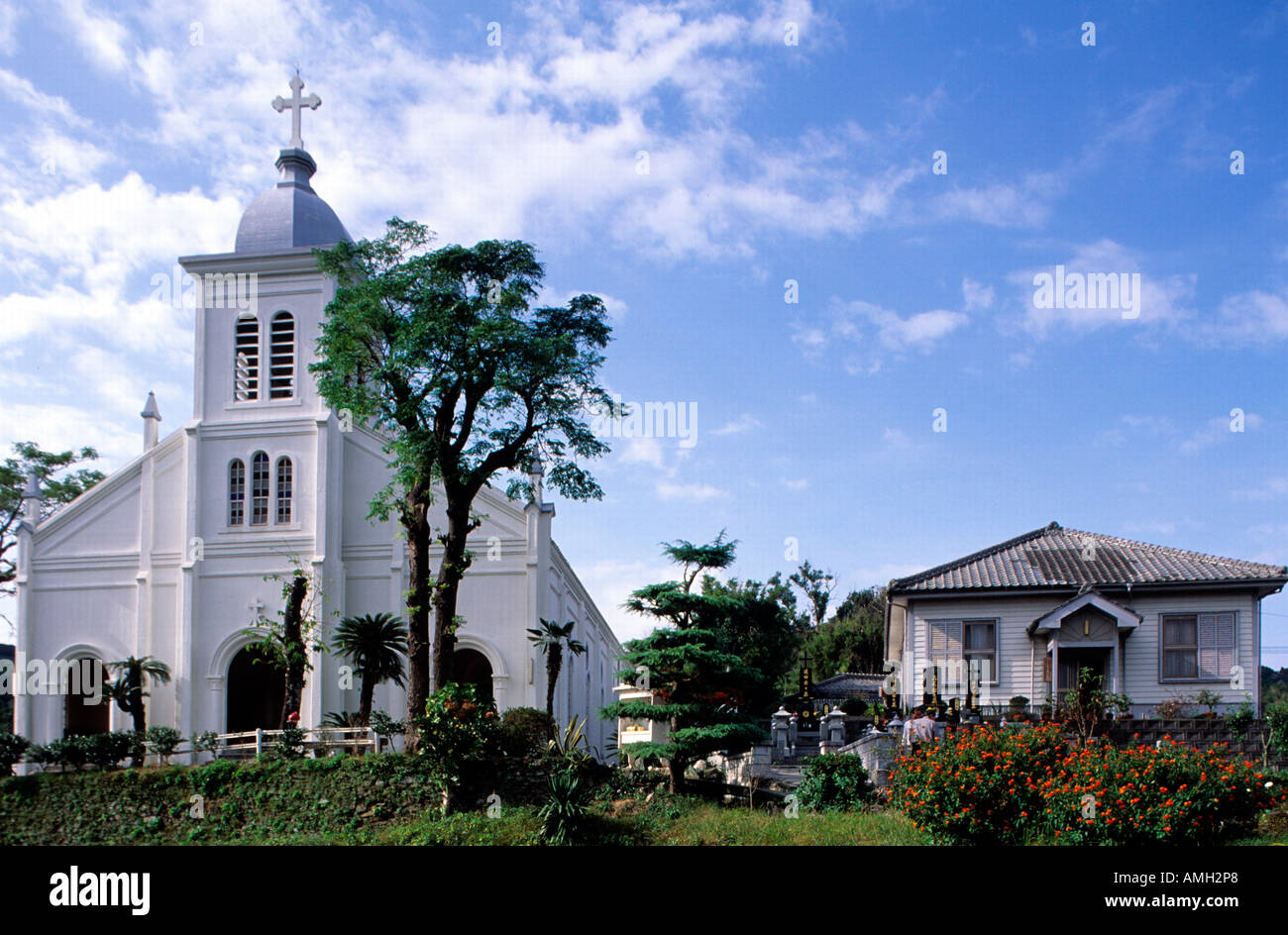 Japan, Kyushu, Amakusa-Halbinsel, Oe, christliche Kirche Stock Photo