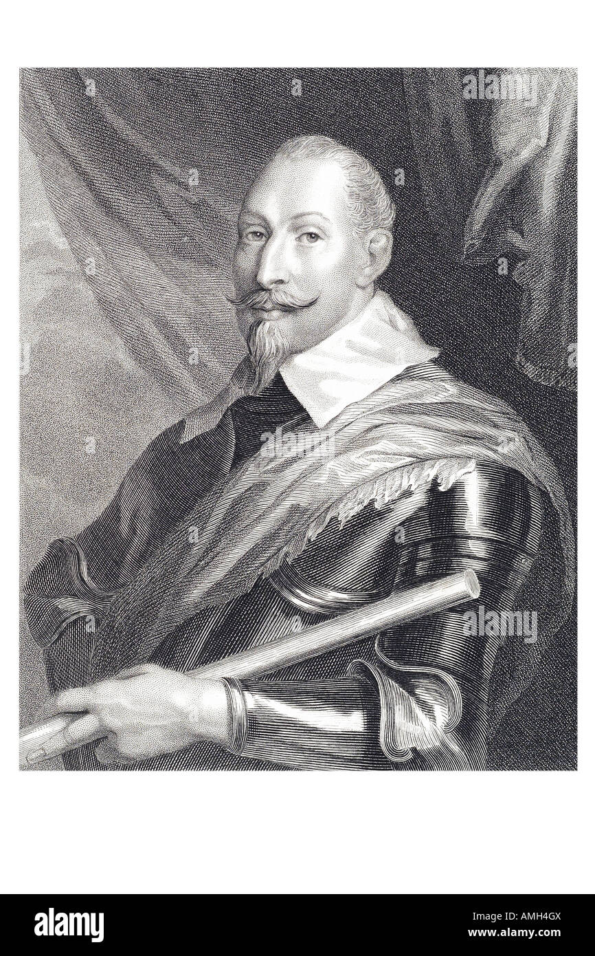 Gustav II Adolf 1594 1632 known Gustavus Adolphus Swedish the Great death battle. King of Sweden Stock Photo