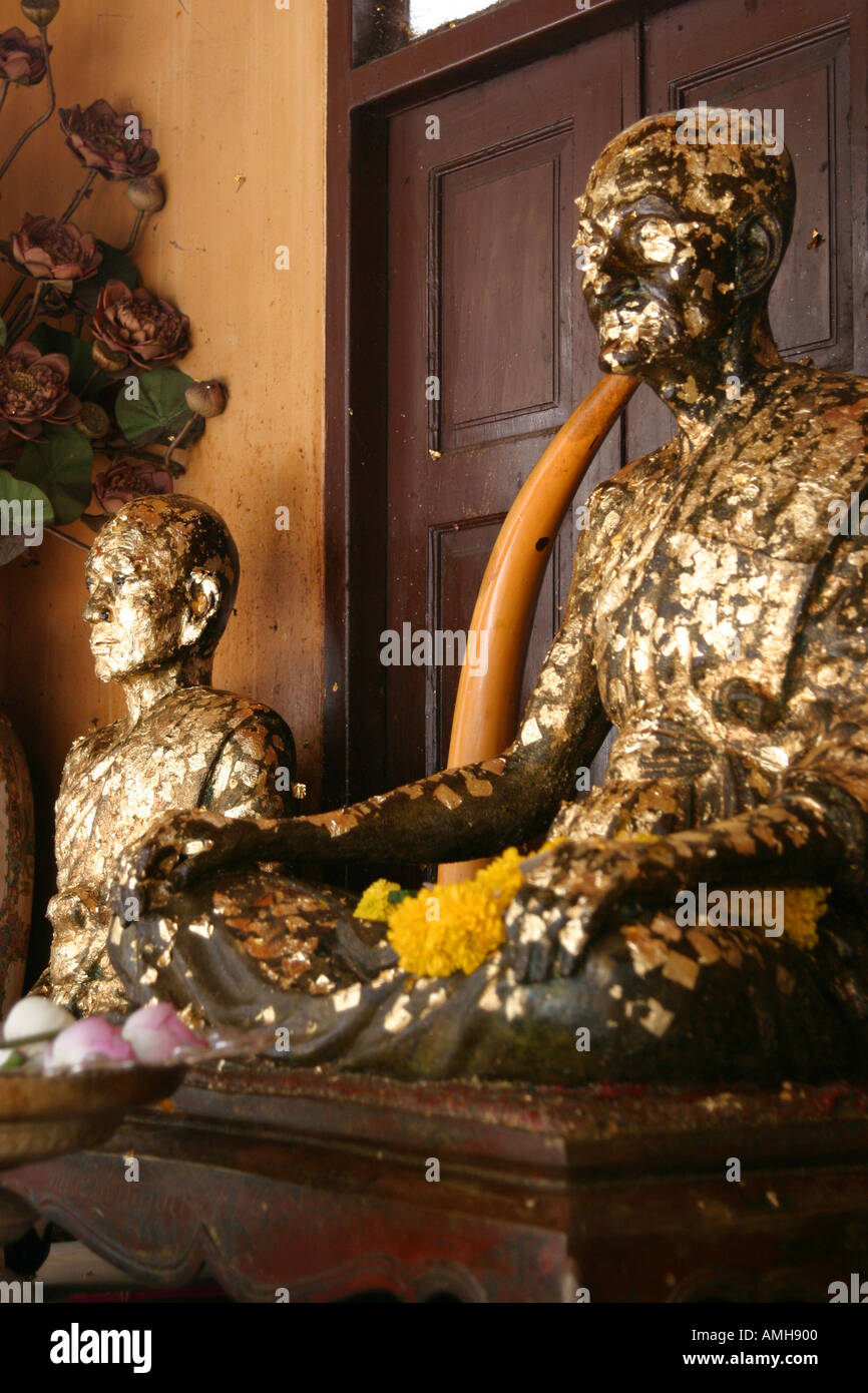 Golden Buddha statue in Bangkok Thailand Stock Photo - Alamy