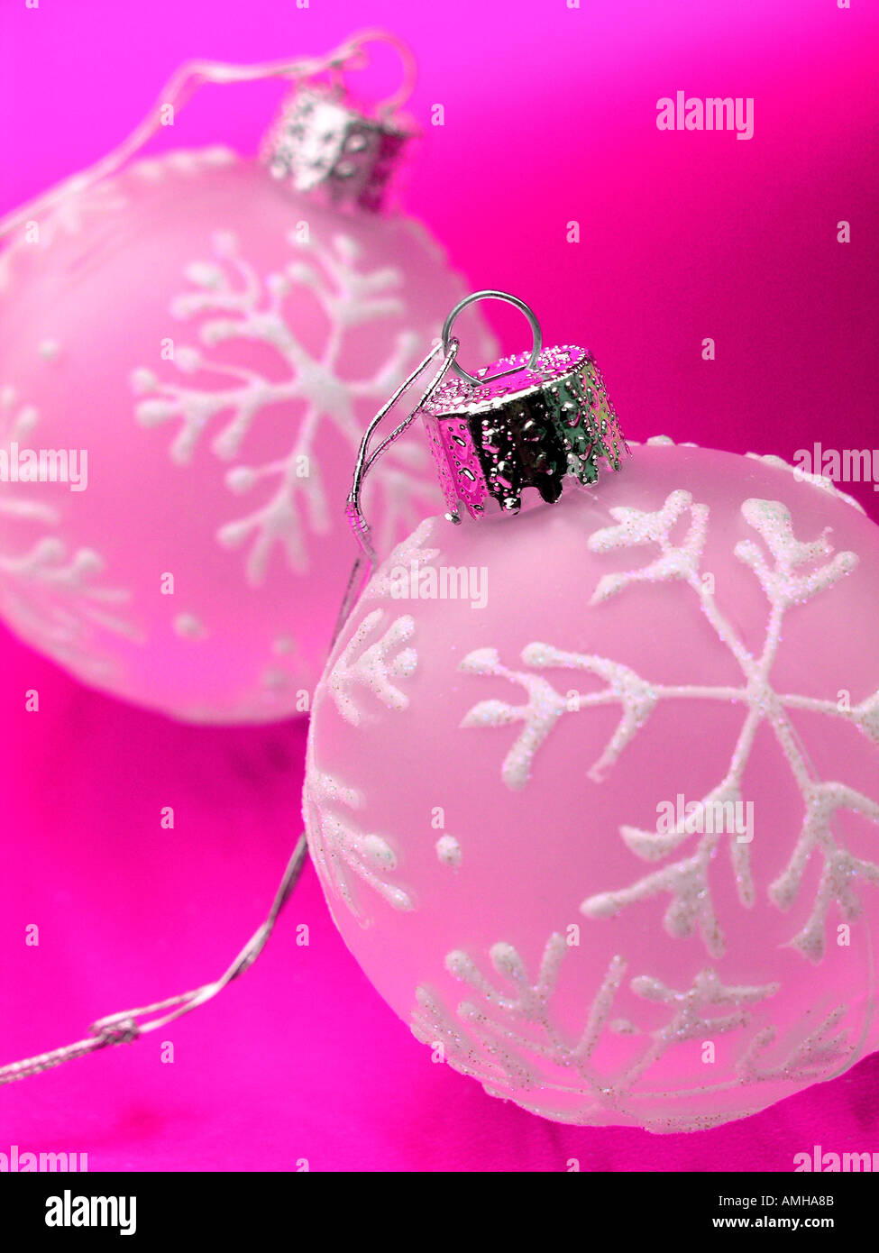 Christmas Baubles Stock Photo Alamy