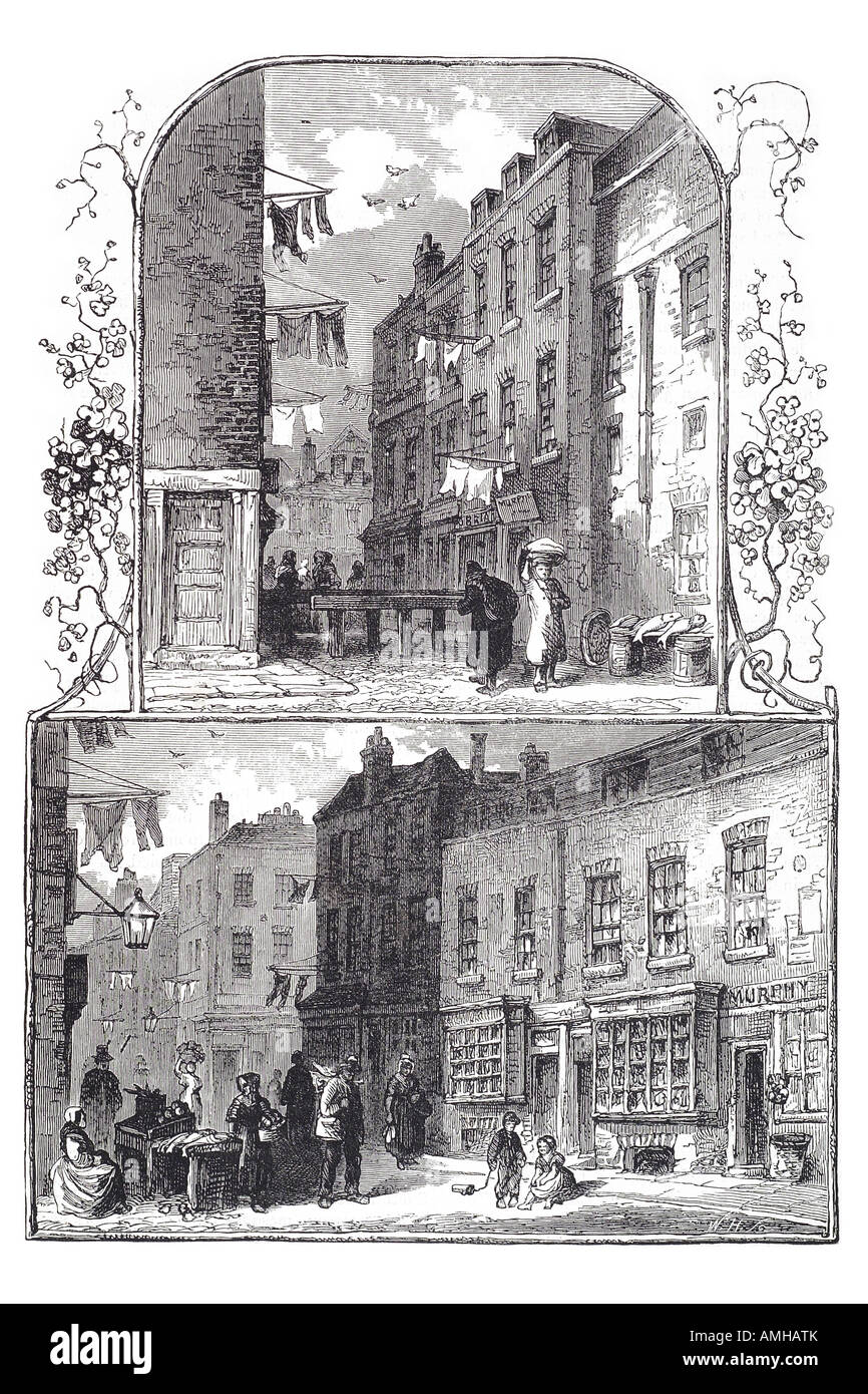 1860 Rookery St Saint Giles Seven Dials Slum Tenement Home House