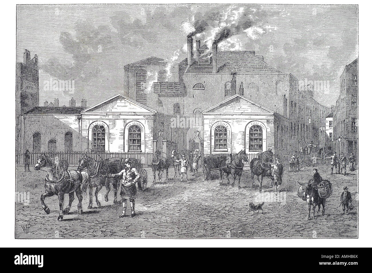 1830 meux's brewery Co Ltd Sir Henry beer ale stout factory Tottenham