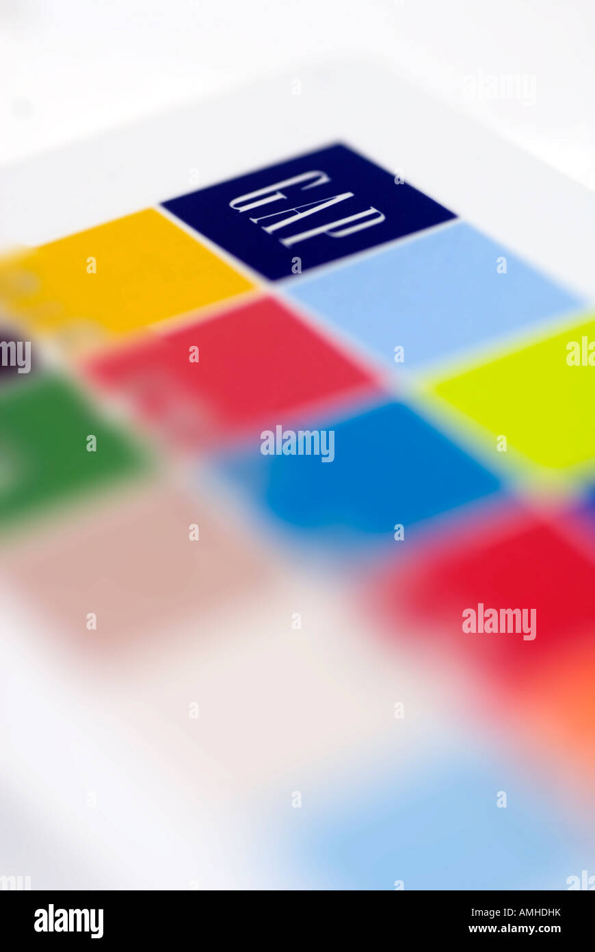 A credit card issued by The Gap Stock Photo Alamy