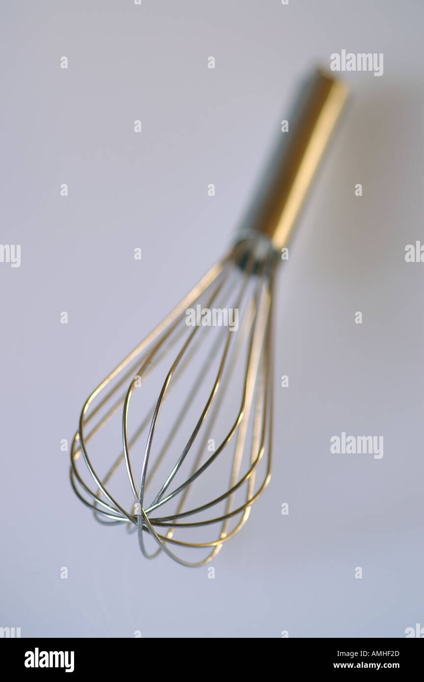Hand Whisk used in Cooking Stock Photo