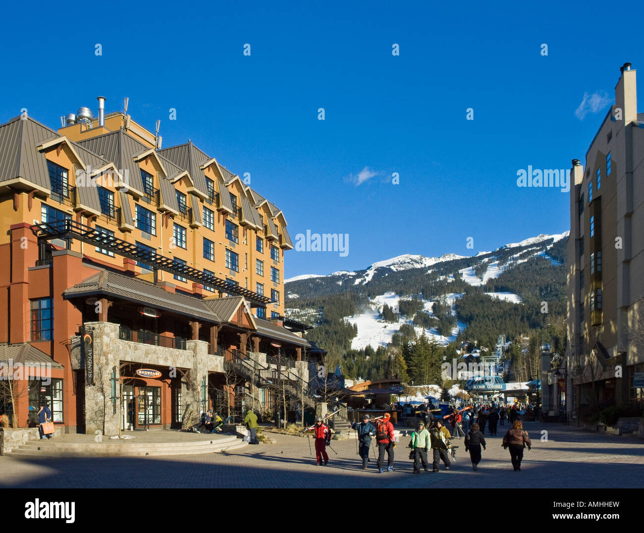 Whistler Blackcomb Ski Resort British Columbia Canada Stock Photo - Alamy