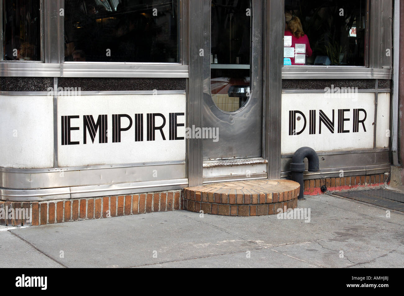 Empire Diner, Chelsea, New York Stock Photo