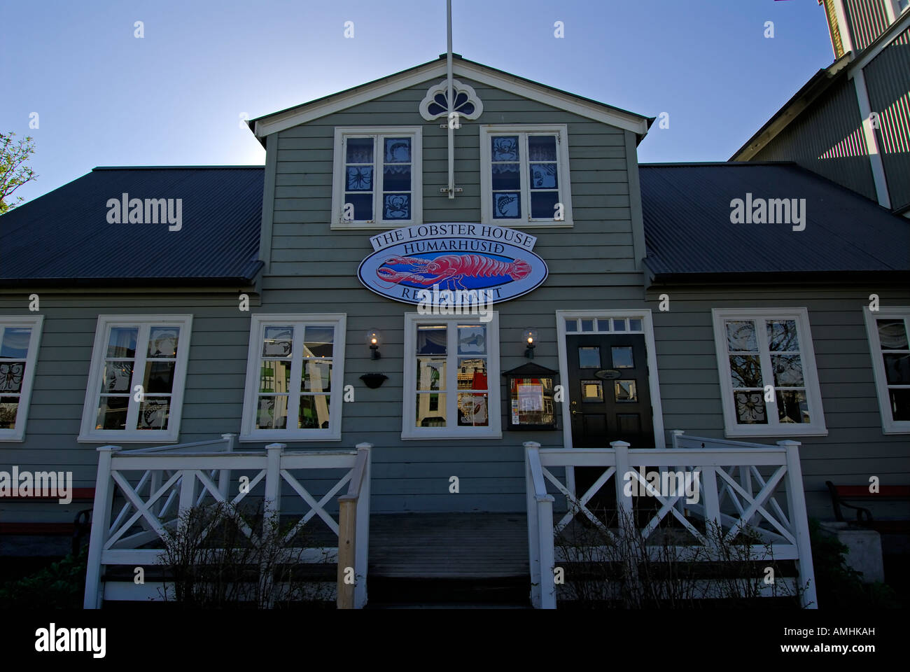 The Lobster House in Reykjavik Iceland Stock Photo Alamy