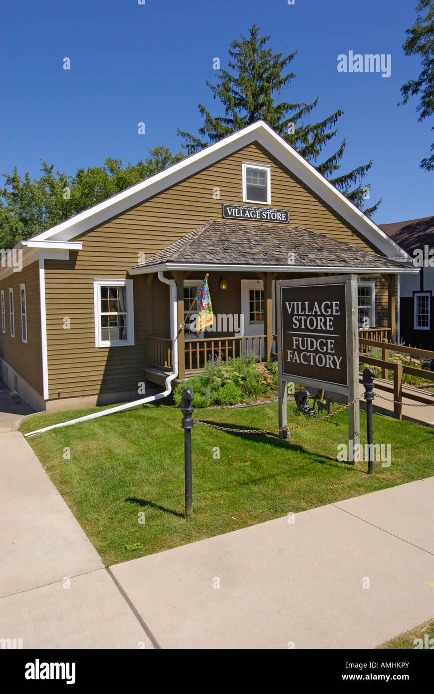 Historic Amana Colonies Iowa IA Stock Photo Alamy