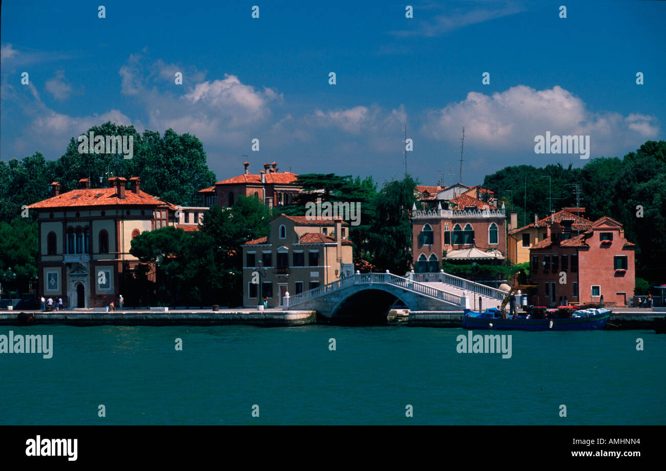 Venedig, Sant Elena, Isola di Sant Elena, Kirche und Kloster errichtet ...