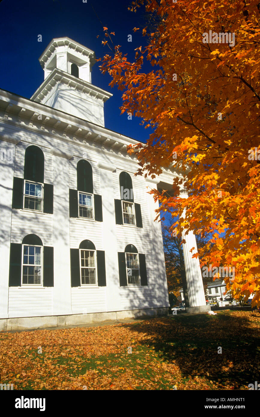 Town church in newfane hires stock photography and images Alamy