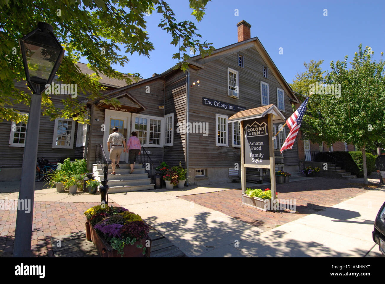 Historic Amana Colonies Iowa IA Stock Photo Alamy