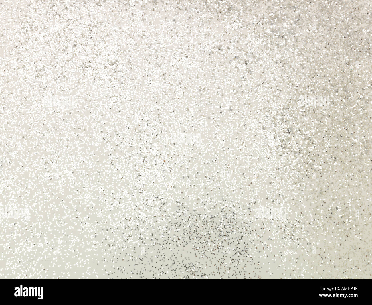 Silver Glitter Background Stock Photo