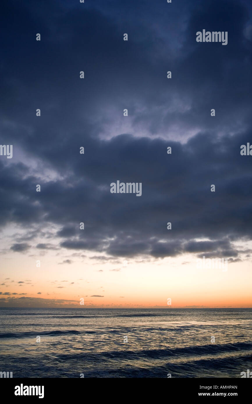 Stormy sky over sea hi-res stock photography and images - Alamy