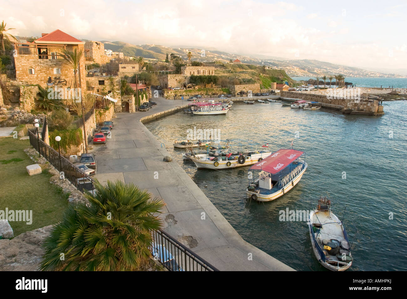 Port of Byblos Lebanon Stock Photo - Alamy