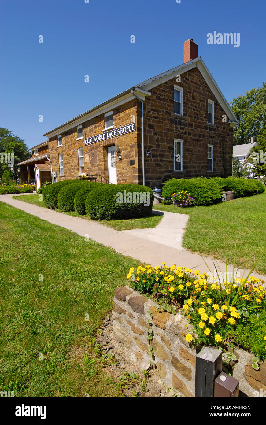 Historic Amana Colonies Iowa IA Stock Photo Alamy