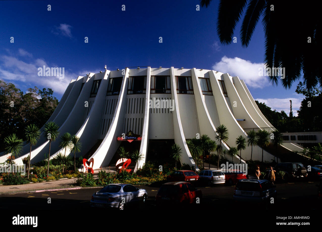 Portugal, Madeira, Funchal, Casino, erbaut nach Plänen von Oscar Niemeyer Stock Photo