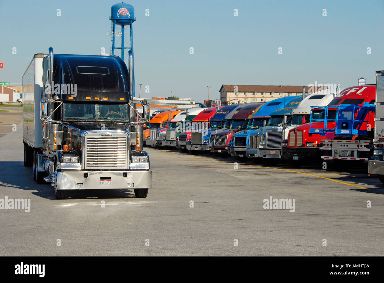 Iowa 80 is the largest truck rest stop in the world located on