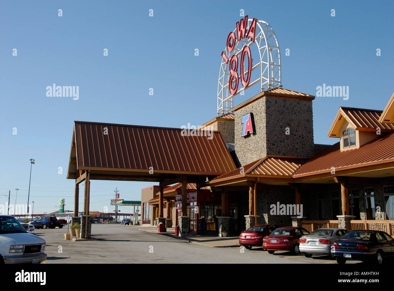 Iowa 80 is the largest truck rest stop in the world located on