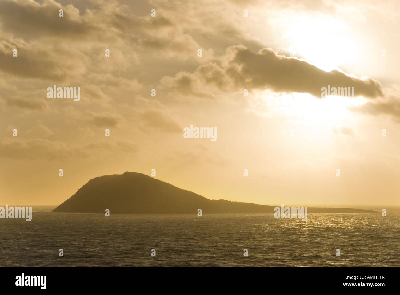 Bardsey Island Wales Stock Photo