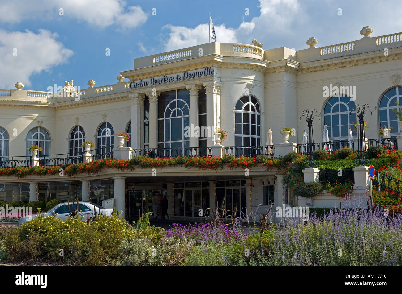 Deauville Barriere casino in Normandy France Stock Photo Alamy