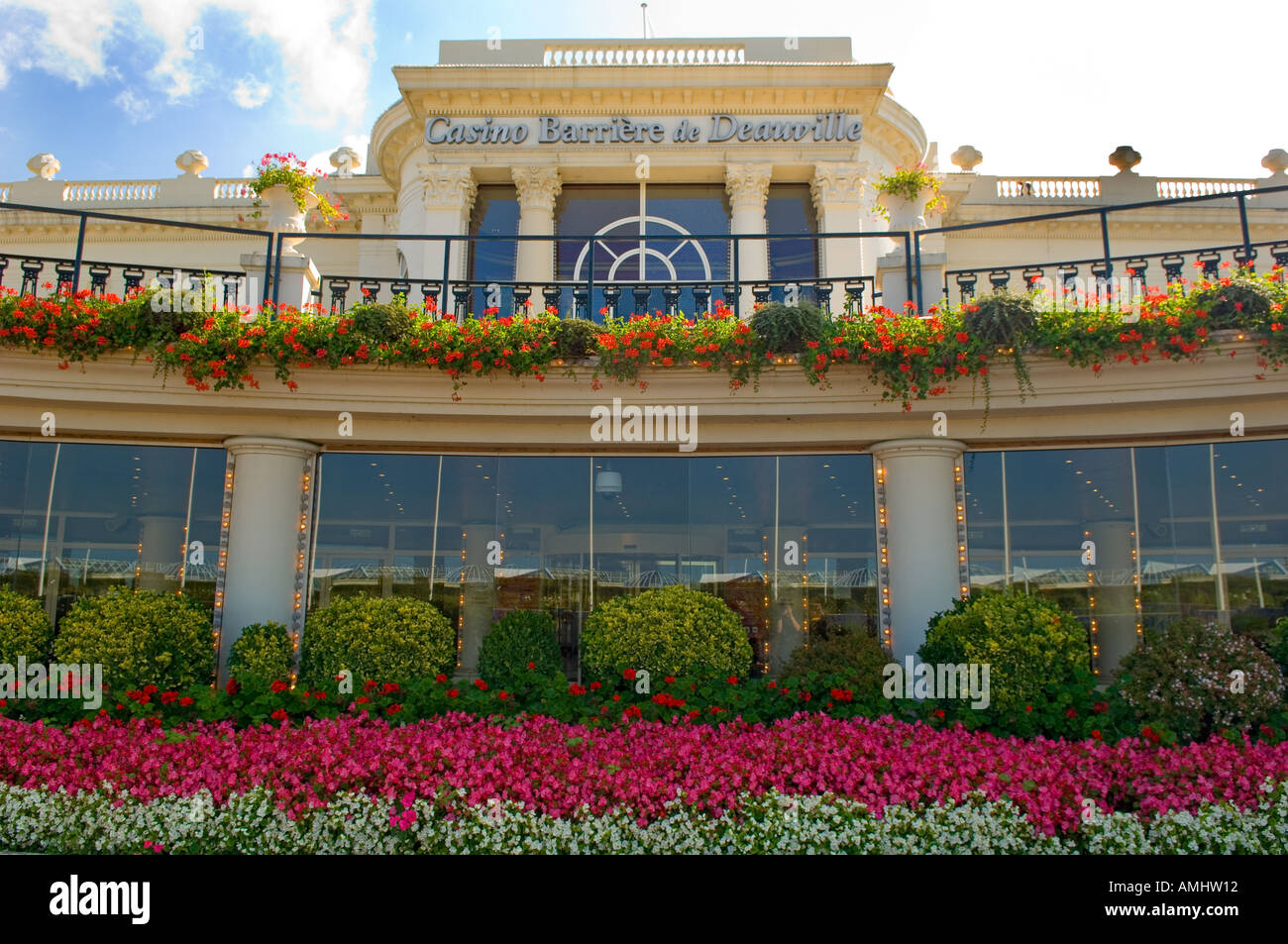 Deauville Barriere casino in Normandy France Stock Photo Alamy