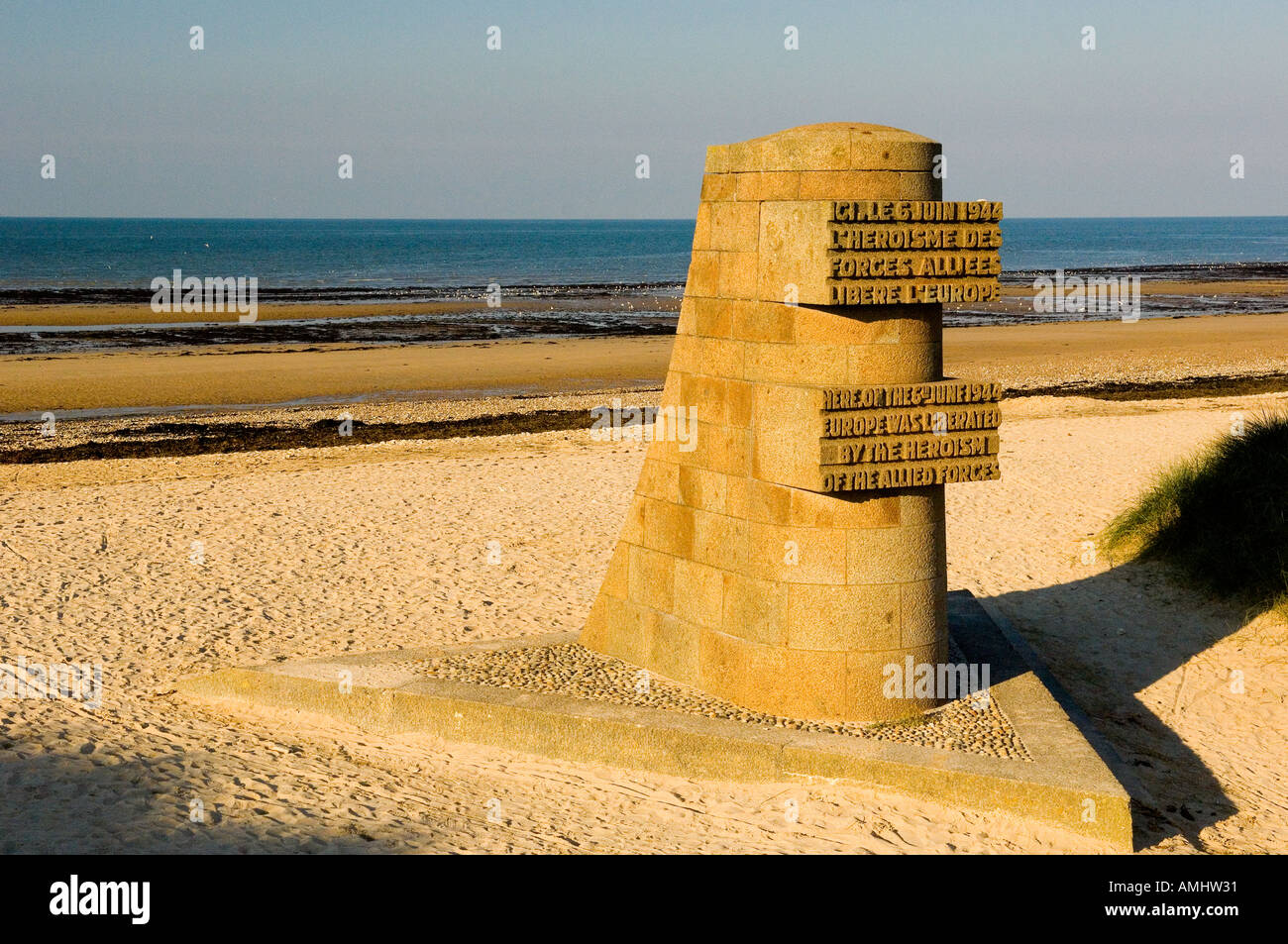 Juno Beach memorial near the Juno Beach Centre at Courseulles sur Mer