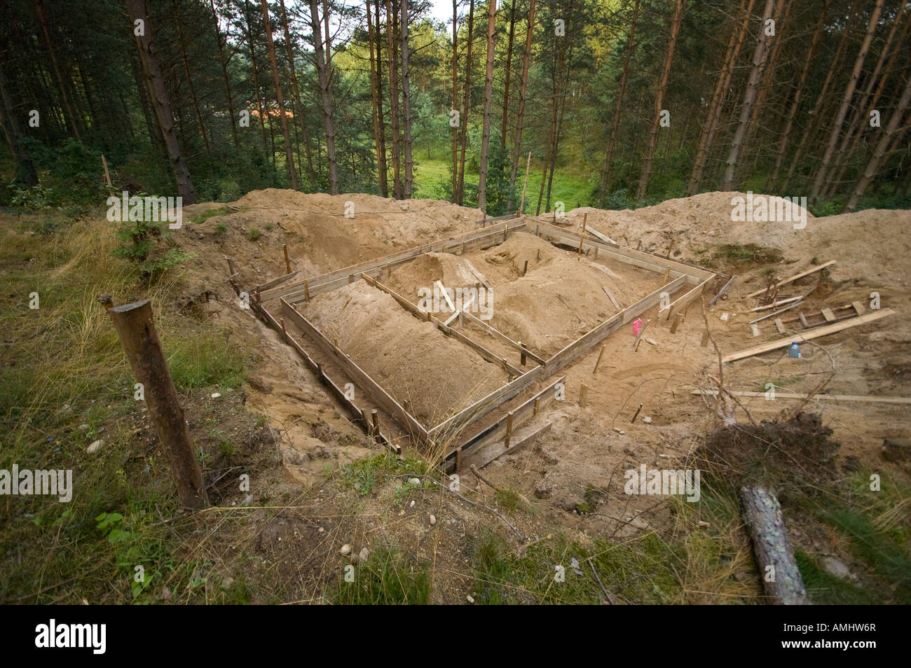Foundations house building hi-res stock photography and images - Alamy