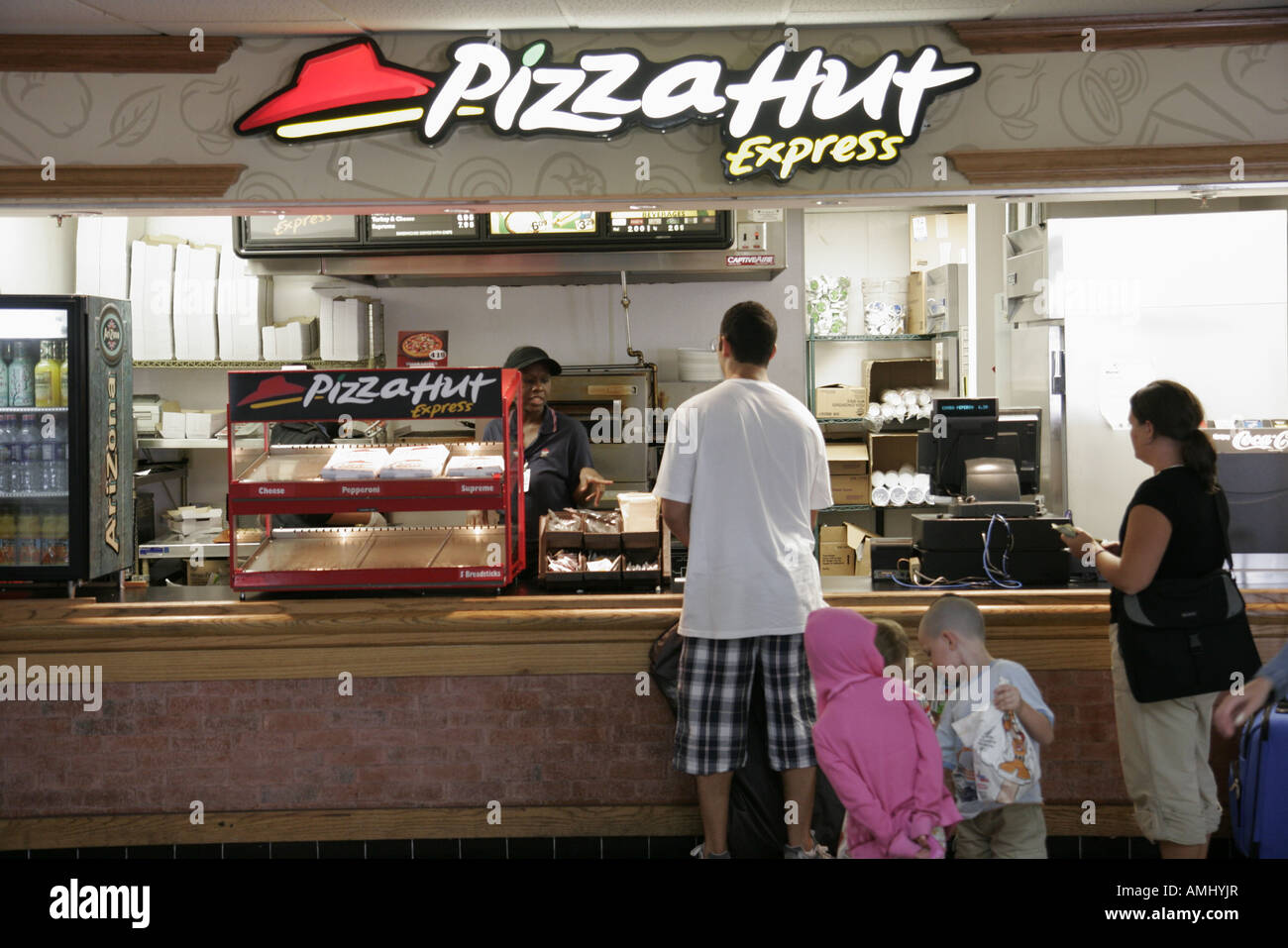 Miami Florida International Airport MIA,Pizza Hut Express,restaurant