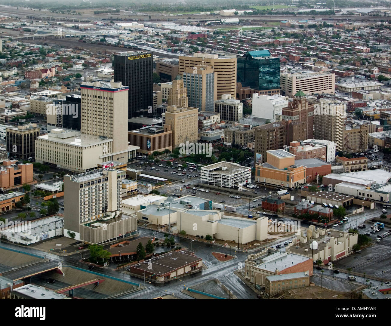 Aerial el paso texas hi-res stock photography and images - Alamy