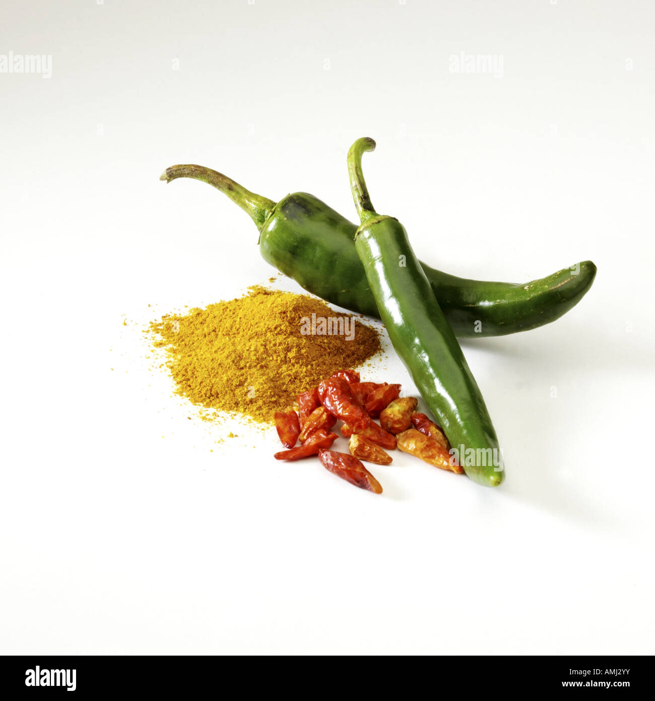 Red green pepper hot Cut Out Stock Images & Pictures - Alamy