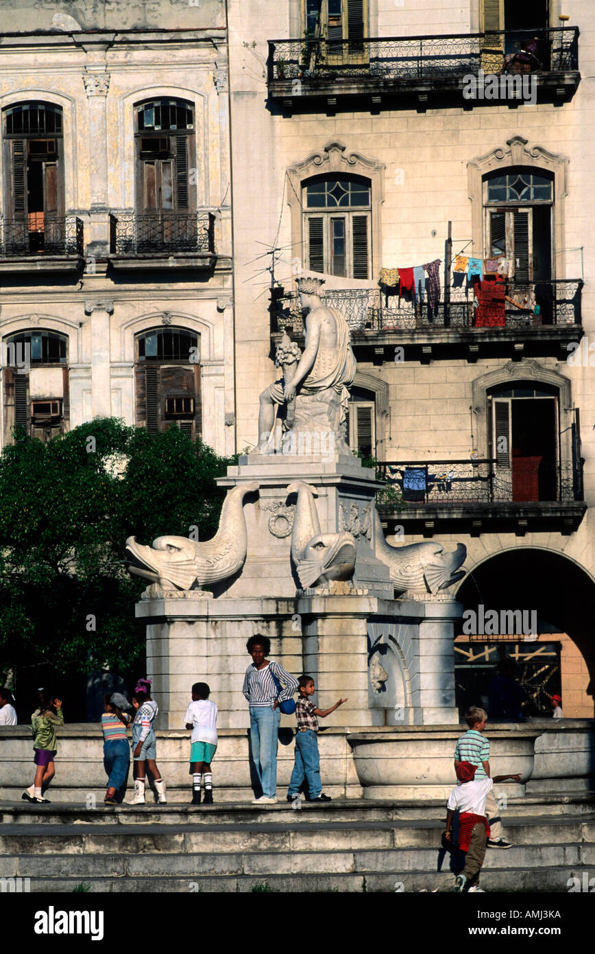 Kuba, Ciudad de La Habana, Havanna, La Habana, in der Altstadt Stock Photo